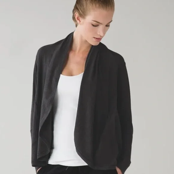 Lululemon To and Flow Studio Wrap Cardigan - Picture 1 of 16
